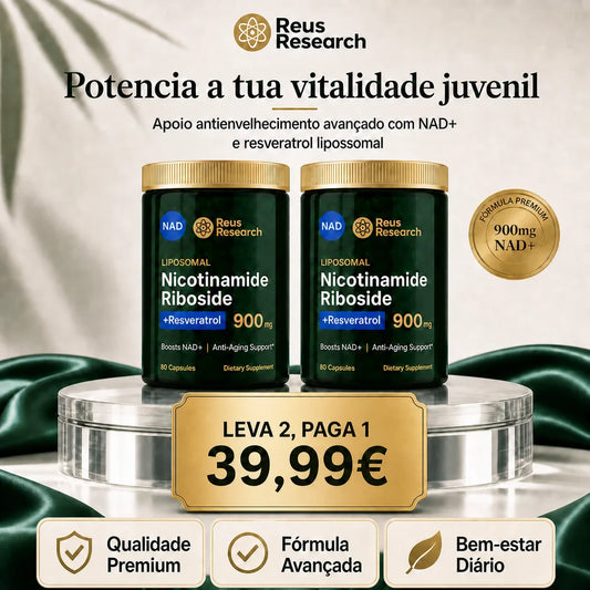 Reus Research NAD+ — leva 2, paga 1 por 39,99€