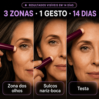 Efeito Lifting Imediato: Rosto, Olhos e Pescoço