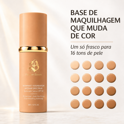 Base 4 em 1 - Proteção (SPF 50) e Cobertura Total