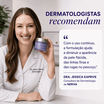 Creme firmador e lifting para o Pescoço e Colo